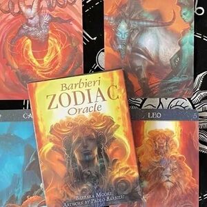 Barbieri Zodiac Oracle Deck - Vibrant Multicolor